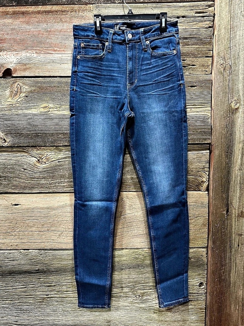 NWOT Gap Universal Legging High Rise Skinny Jeans Blue Size 8/29 x Long